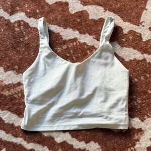 Offline White Crop Top